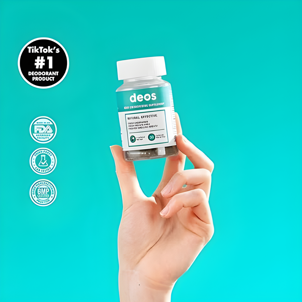 ✨ Deos – Elimina el Mal Aliento y Olor Corporal 🍃💊 | Frescura Interna Garantizada ✨